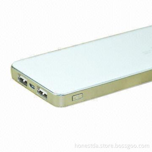 6,000mAh LED Touch Display Aluminum Power Bank